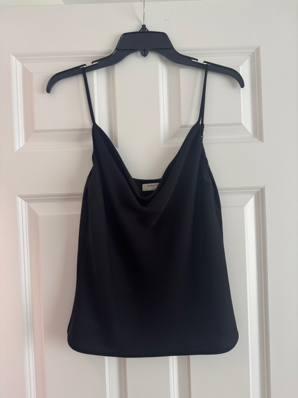 Babaton Black small tank with Adjustable Straps